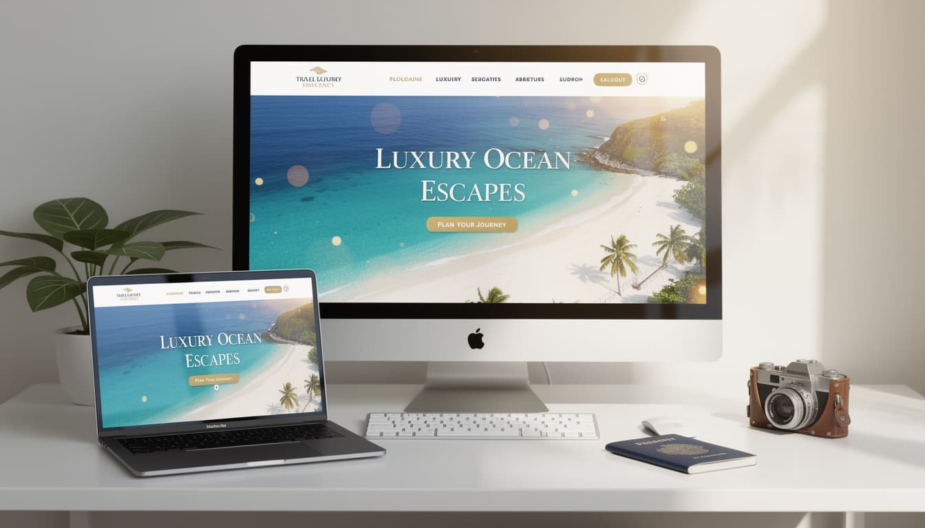 Azure Dreams Travel Website