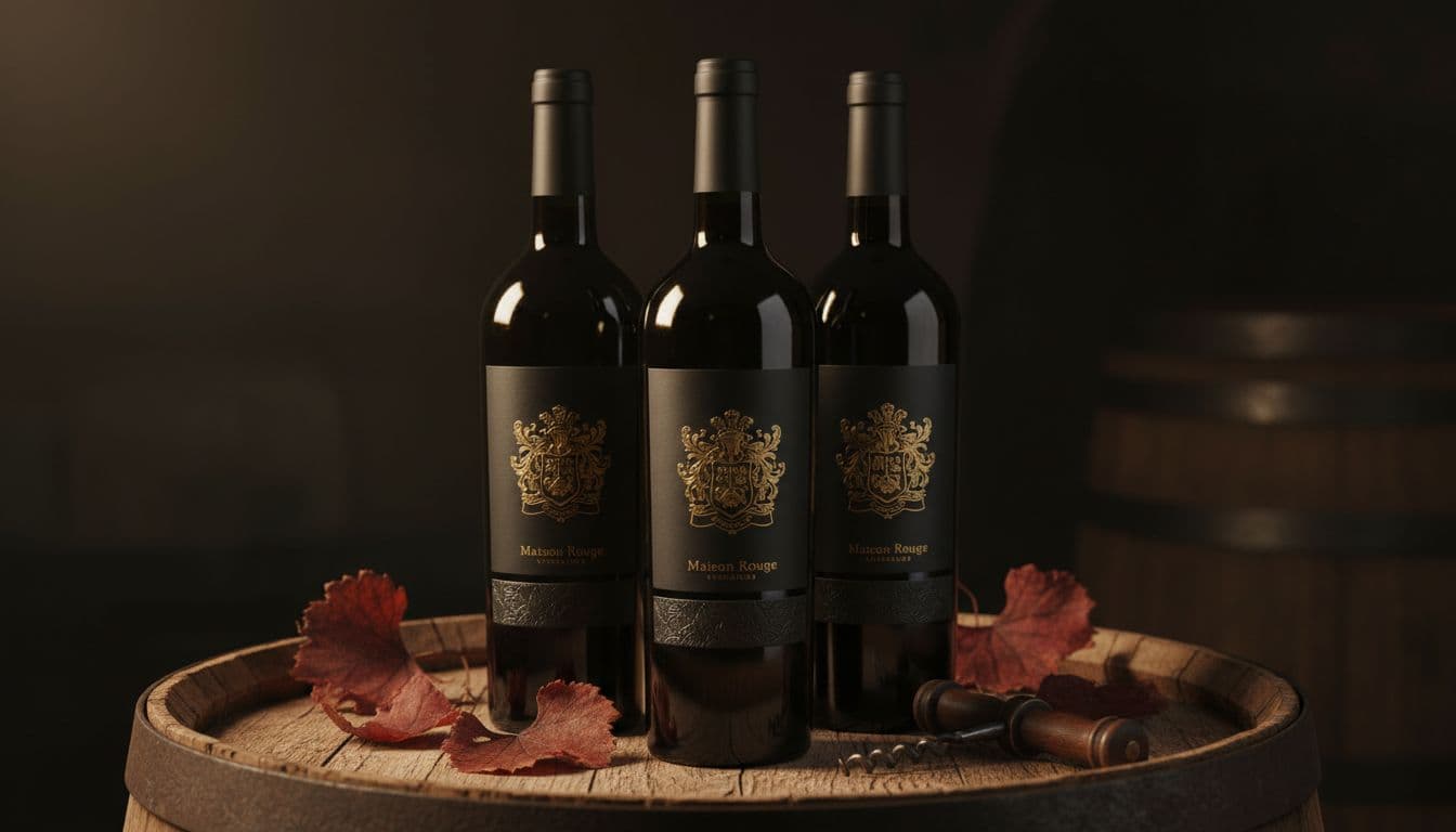 Maison Rouge Wine Packaging