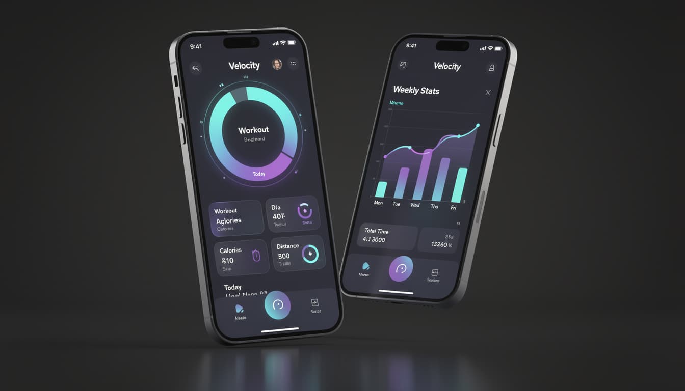 Velocity Fitness App UI/UX